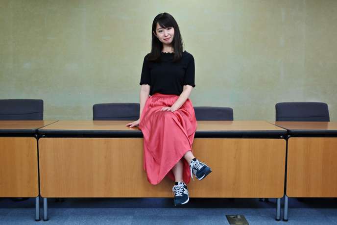 Yumi Ishikawa, fondatrice du mouvement « Kutoo » contre le port obligatoire de talons au travail pour les Japonaises.
