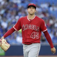 Los Angeles Angels pitcher Tyler Skaggs was found dead in hit hotel room in the Dallas area on July 1. AP