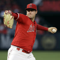 Tyler Skaggs is seen in a June file photo.