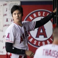 Angels slugger Shohei Otani has hit 18 home runs in 106 games this season.