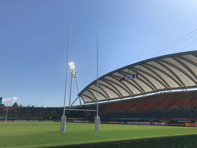 A la veille de France-Tonga, prévu dimanche 6 octobre à Kumamoto.