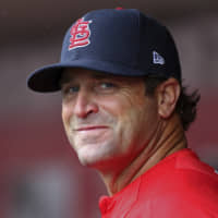 Mike Matheny, seen here managing the St. Louis Cardinals in 2018, has been named the new skipper of the Kansas City Royals.