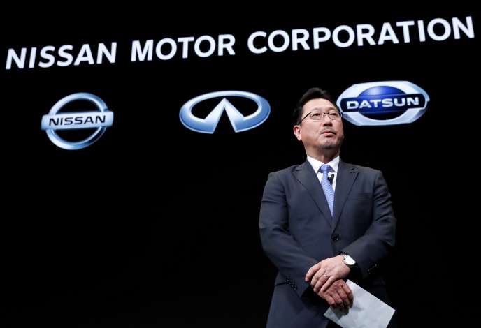 Jun Seki, le vice-directeur opérationnel du constructeur automobile japonais Nissan, à Yokohama, au Japon, le 2 décembre.