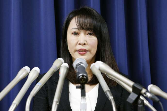 Masako Mori, ministre japonaise de la justice, le 26 décembre à Tokyo.