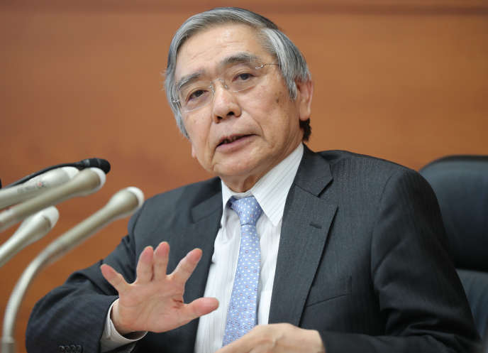 Haruhiko Kuroda, le gouverneur de la Banque du Japon, à Tokyo, le 31 octobre 2019.