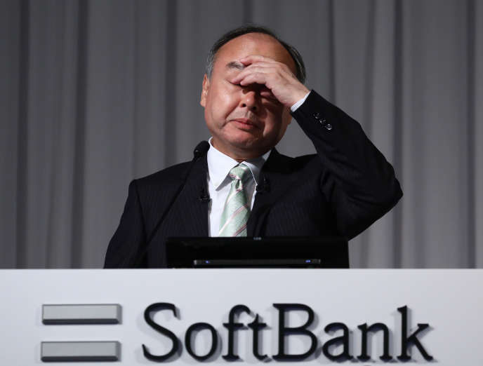 Le PDG de Softbank Masayoshi Son, à Tokyo, le 12 février 2020.
