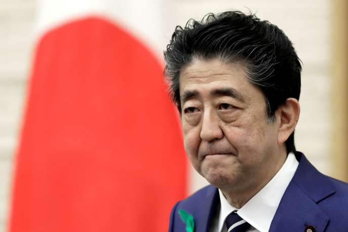 Le premier ministre japonais Shinzo Abe, le 17 avril à Tokyo.