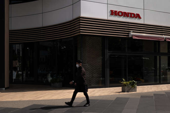 Un showroom Honda à Tokyo, le 12 mai 2020.