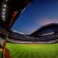 The newly built Globe Life Field in Arlington, Texas, will host this year's World Series. | USA TODAY / VIA REUTERS