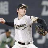 Kohei Arihara is 60-50 with a 3.74 ERA in six seasons with the Fighters. | KYODO