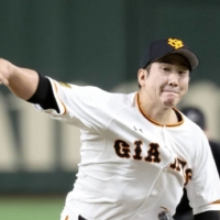 Ace pitcher Tomoyuki Sugano has asked the Giants to make him available to MLB teams via the posting system. | KYODO