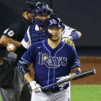 Yoshitomo Tsutsugo has spoken about the need for reform in youth baseball in the past | KYODO