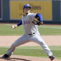 Rangers pitcher Kohei Arihara makes his major league debut against the Royals on Saturday in Kansas City, Missouri. | KYODO