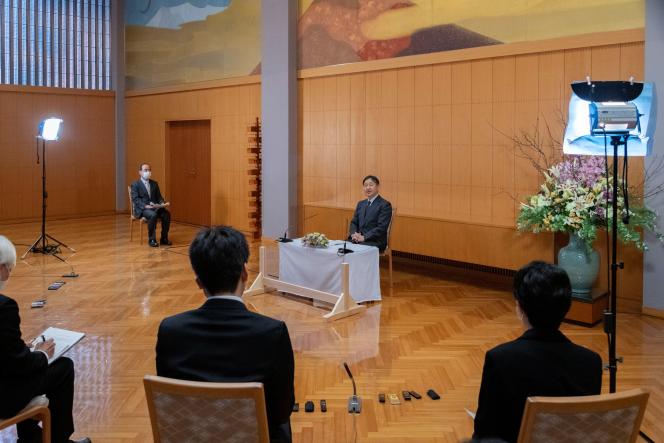 L’empereur Naruhito, le 23 février 2021 à Tokyo.