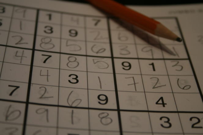 Grille de Sudoku.
