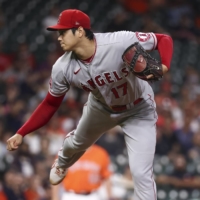 Ohtani has pitched 115⅓ innings this season while also playing almost every day as the Angels' designated hitter. | USA TODAY / VIA REUTERS