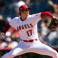 The Angels' Shohei Ohtani is scheduled to pitch against the Mariners on Sunday. | USA TODAY / VIA REUTERS