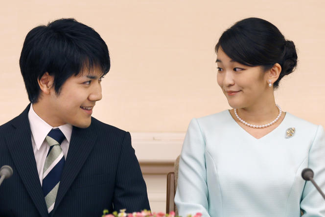 La princesse Mako et son époux Kei Komuro, le 3 septembre 2017, date à laquelle le couple n’était pas encore marié.