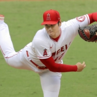 AL MVP Shohei Ohtani was named to the All-MLB first team as a designated hitter and to the second team as a pitcher. | KYODO
