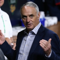 MLB Commissioner Rob Manfred announced the league had locked out its players early Thursday morning. | USA TODAY / VIA REUTERS