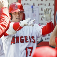 Shohei Ohtani has been named 'Athlete of the Year' by American website Sporting News. | KYODO