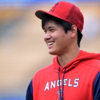 With a new rule bearing his name in effect across MLB, Angels star Shohei Ohtani will be looking to deliver on the mound and in the batter's box in 2022. | USA TODAY / VIA REUTERS