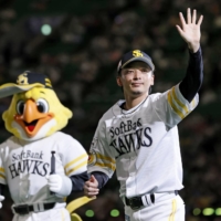Nao Higashihama threw his first career no-hitter against the Lions in Fukuoka on Wednesday. | KYODO
