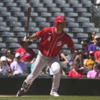 Shogo Akiyama hit .224 with 21 RBIs in 142 appearances for Cincinnati in the 2020 and 2021 seasons. | USA TODAY / VIA REUTERS
