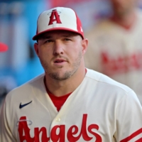 Mike Trout has been diagnosed with costovertebral dysfunction at the T5 vertebrae in his back. | USA TODAY / VIA REUTERS