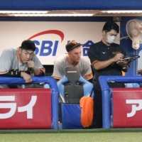 The Giants have been dealing with a serious outbreak of COVID-19 for the past week. | KYODO