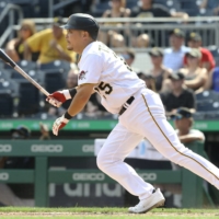 Former Pirates first baseman Yoshitomo Tsutsugo has signed a minor league contract with the Blue Jays. | USA TODAY / VIA REUTERS