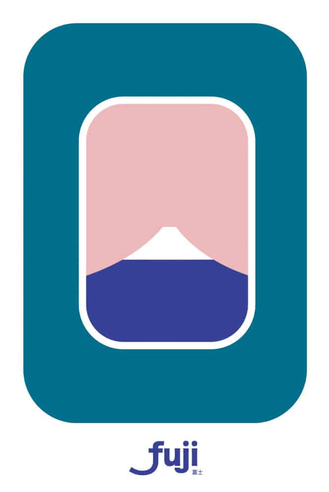 Le Mont Fuji vu par Vahram Muratyan, dans son ouvrage « Va au Japon » (éditions Les Arènes)