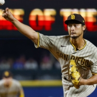 San Diego's Yu Darvish pitches against the Mariners in Seattle on Tuesday. | USA TODAY / VIA REUTERS