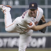 Justin Verlander will get the start for the Astros in Game 1 of the World Series on Friday in Houston. | USA TODAY / VIA REUTERS