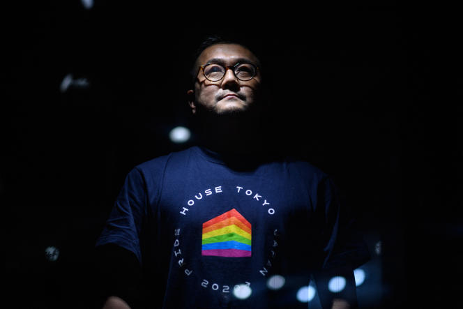 Gon Matsunaka, fondateur et président du Consortium Pride House Tokyo, à Tokyo, le 10 octobre 2020.