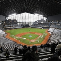 Es Con Field in Kitahiroshima, Hokkaido, will host the 2023 NPB season opener. | KYODO