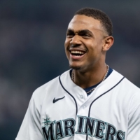 AL Silver Slugger Award winner Julio Rodriguez has been named the league's Rookie of the Year after helping the Mariners reach the playoffs for the first time in 21 years. | USA TODAY / VIA REUTERS