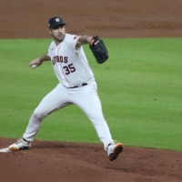 The Astros' Justin Verlander is the 11th pitcher to win three Cy Young Awards. | USA TODAY / VIA REUTERS