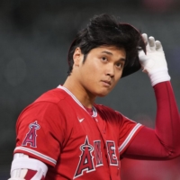 Angels two-way star Shohei Ohtani is the first player to qualify for both pitching and batting leaderboards during the World Series era. | USA TODAY / VIA REUTERS