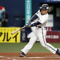 Buffaloes outfielder Masataka Yoshida has reportedly agreed to a deal with the Red Sox in MLB. | KYODO