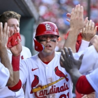 Lars Nootbaar is the first player named to represent Japan at the WBC based on ancestry. | USA TODAY / VIA REUTERS