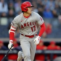 Shohei Ohtani's fourth home run of the season, against the Yankees in New York on Tuesday, came on the 100th anniversary of the opening of the original Yankee Stadium. | USA TODAY / VIA REUTERS