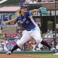 Pitcher Kona Takahashi has been among the bright spots for the Lions this season. | KYODO