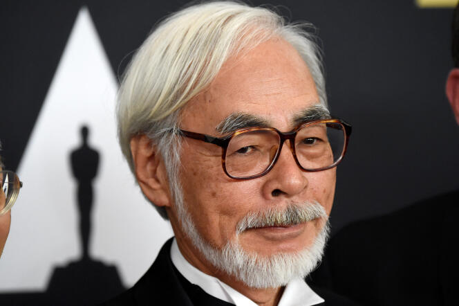 Hayao Miyazaki en novembre 2014, à Hollywood.