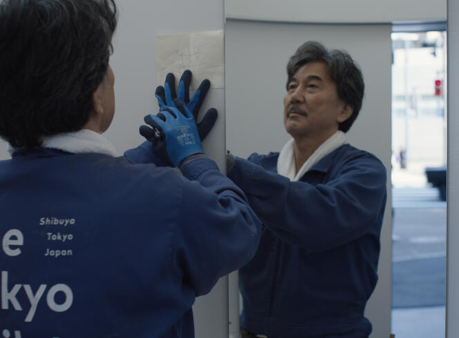 Hirayama (Koji Yakusho) dans « Perfect Days », de Wim Wenders.