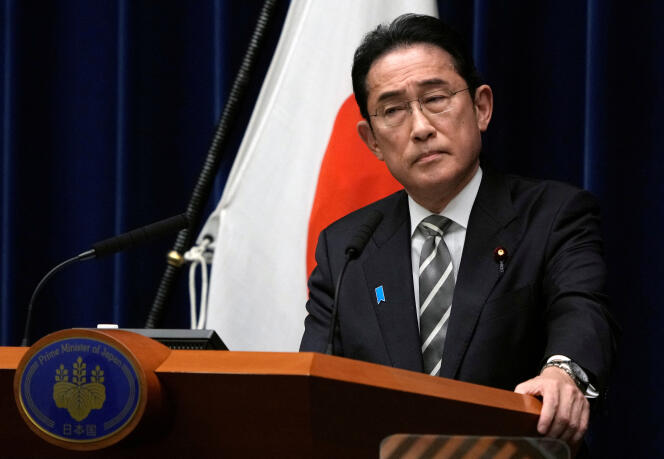 Le premier ministre japonais Fumio Kishida, à Tokyo, le 13 décembre 2023.